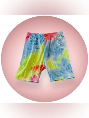 Tie-Dye Shorts Girls 7